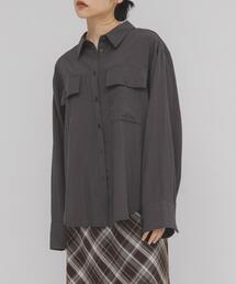 KBF | フラップデザインシャツ(シャツ/ブラウス)