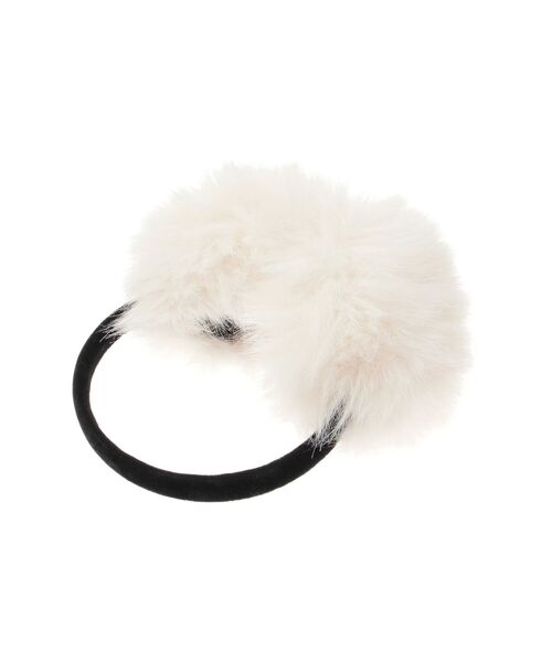 jouetie（ジュエティ）の「ファーイヤーマフ（イヤーマフ・レディース・オフホワイト/ブラック/ベージュ・FREE）」の11枚目の写真