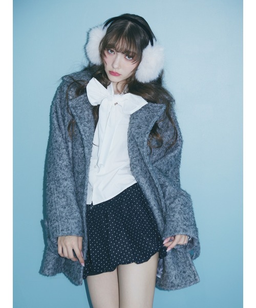 jouetie（ジュエティ）の「ファーイヤーマフ（イヤーマフ・レディース・オフホワイト/ブラック/ベージュ・FREE）」の18枚目の写真