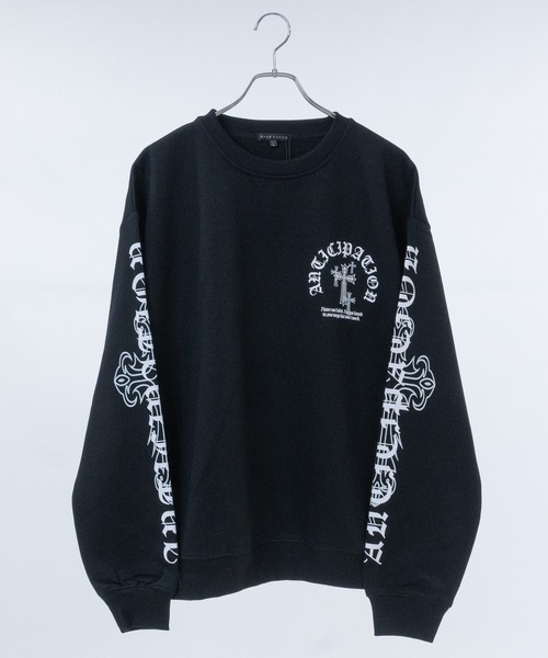 古着 SHORELINE ショアライン スウェット 地域ロゴ ワシントン 黒 セール】【31】オールドイングリッシュロゴ プリント トレーナー