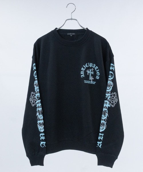 セール】【31】オールドイングリッシュロゴ プリント トレーナー