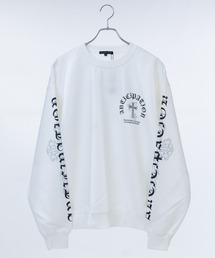 bike star（バイクスター）の「【31】オールドイングリッシュロゴ プリント トレーナー（スウェット）」