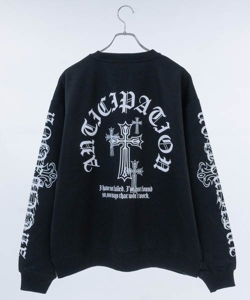 セール】【31】オールドイングリッシュロゴ プリント トレーナー