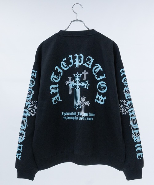 セール】【31】オールドイングリッシュロゴ プリント トレーナー