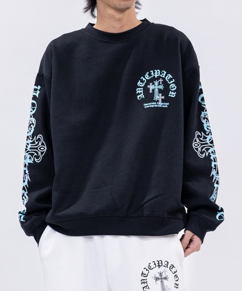 セール】【31】オールドイングリッシュロゴ プリント トレーナー