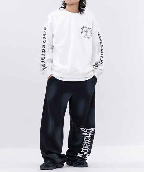 セール】【31】オールドイングリッシュロゴ プリント トレーナー