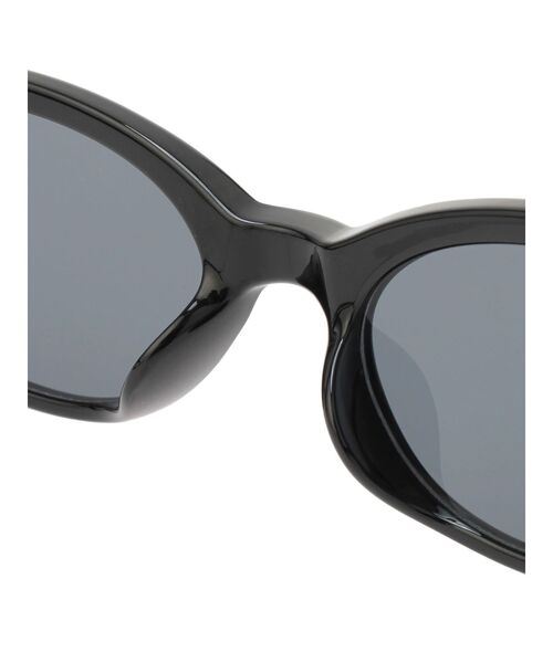 Ungrid（アングリッド）の「オーバルフレームサングラス（メガネ・レディース・ブラック・FREE）」の5枚目の写真