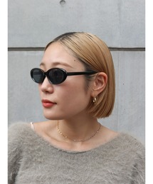 Ungrid | オーバルフレームサングラス(メガネ)