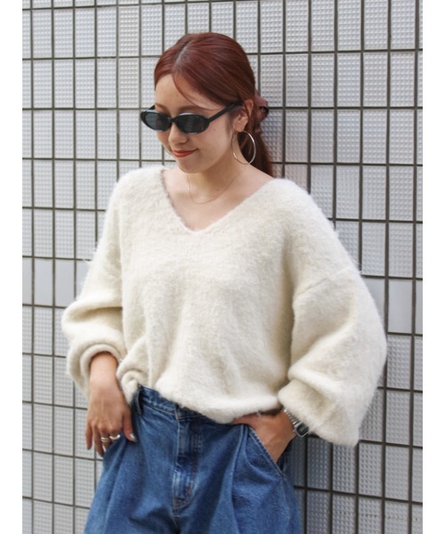 Ungrid（アングリッド）の「オーバルフレームサングラス（メガネ・レディース・ブラック・FREE）」の10枚目の写真