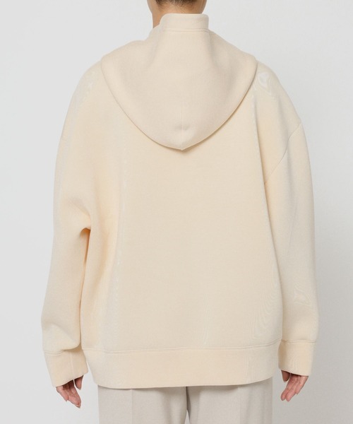 BABYLONE(バビロン)の「ダンボールフードパーカー(パーカー・レディース・オフホワイト/グレー・フリー)」の21枚目の写真