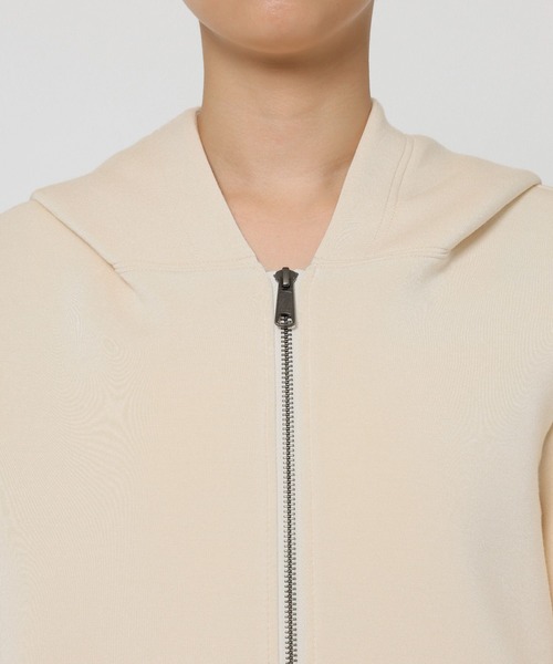 BABYLONE(バビロン)の「ダンボールフードパーカー(パーカー・レディース・オフホワイト/グレー・フリー)」の22枚目の写真