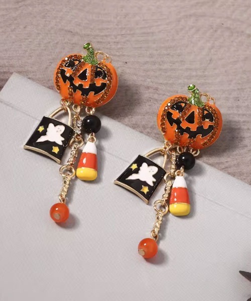 TONE SELECT GOODS(トーンセレクトグッズ)の「【urge select】《Halloween》パンプキン&おばけ ピアス【ハロウィン/イベント】(ピアス(両耳用)・レディース・その他2/その他1・FREE)」の5枚目の写真
