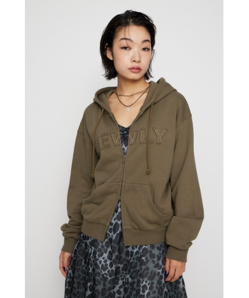 PATCHWORK フーディ LAGUA GEM ラグア スウェット パーカー LAGUA GEM（ラグアジェム）の「PATCHWORK フーディ（パーカー）」 - WEAR