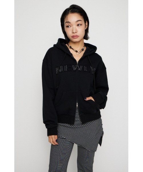 PATCHWORK フーディ LAGUA GEM ラグア スウェット パーカー LAGUA GEM | PATCHWORK フーディ (Tシャツ・カットソー(長袖) ) |SHEL