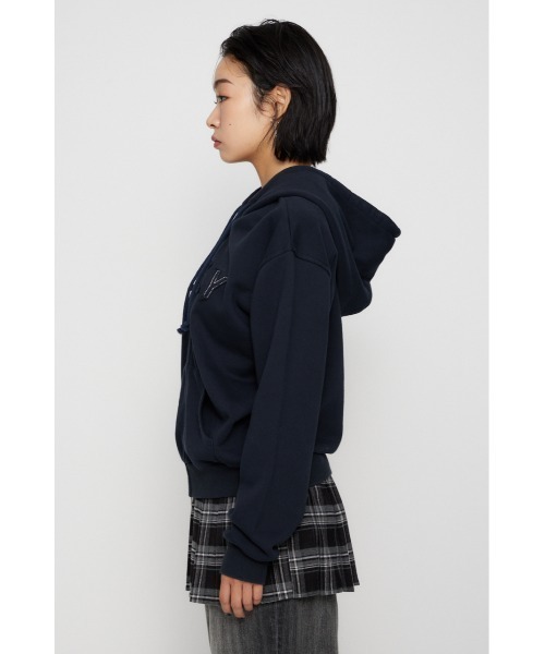 PATCHWORK フーディ LAGUA GEM ラグア スウェット パーカー LAGUA GEM（ラグアジェム）の「PATCHWORK フーディ（パーカー）」 - WEAR