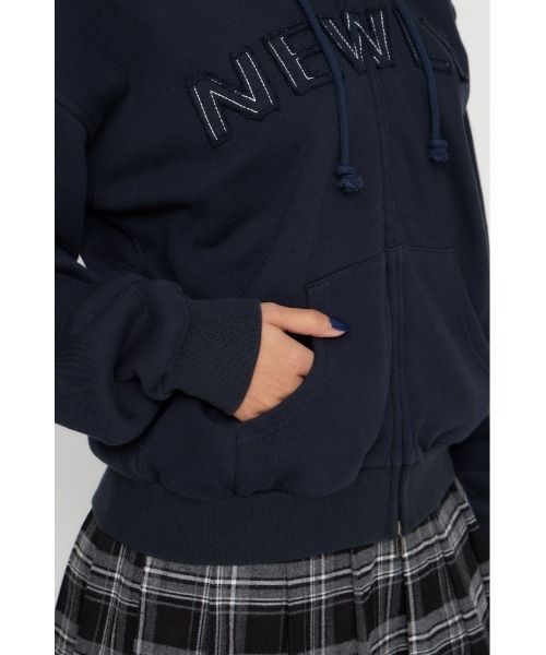 PATCHWORK フーディ LAGUA GEM ラグア スウェット パーカー LAGUA GEM（ラグアジェム）の「PATCHWORK フーディ（パーカー）」 - WEAR