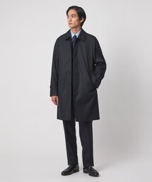 UNITED ARROWS ステンカラーコート ブラック UNITED ARROWS|ユナイテッドアローズ(メンズ)のステンカラー