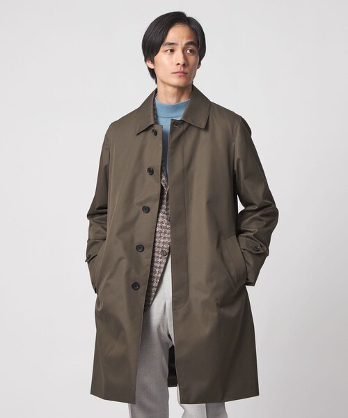 ギャバジン ステンカラーコート 撥水（ステンカラーコート）｜UNITED