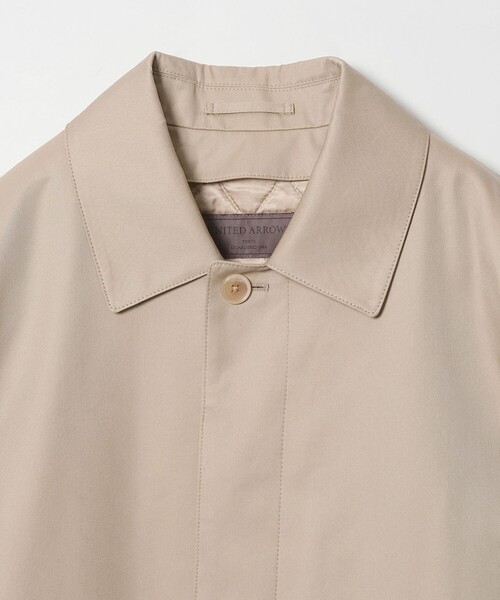 UNITED ARROWS（ユナイテッドアローズ）の「ギャバジン ステンカラーコート 撥水（ステンカラーコート・メンズ・ネイビー/ベージュ/オリーブ・XL/L/S/M）」の11枚目の写真