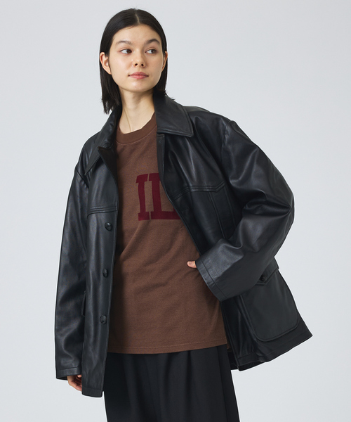 TOWNCRAFT / タウンクラフト】LEATHER RANCHER COAT / レザー