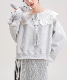 重ね着レースプルオーバー♡総レース♡ レース プルオーバー」に該当するレディースファッション通販 - ZOZOTOWN