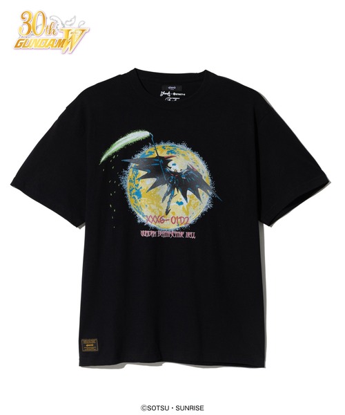 glamb(グラム)の「Gundam Deathscythe Hell T-shirt/ガンダムデスサイズHTシャツ(Tシャツ/カットソー・メンズ・ブラック・M/L/XL)」の2枚目の写真