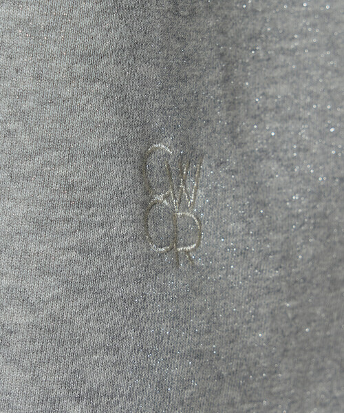COMME CA Wardrobe(コムサワードローブ)の「裏双糸ラメ裏毛 プルオーバー(Tシャツ/カットソー・レディース・チャコール/ライトグレー・FREE)」の17枚目の写真