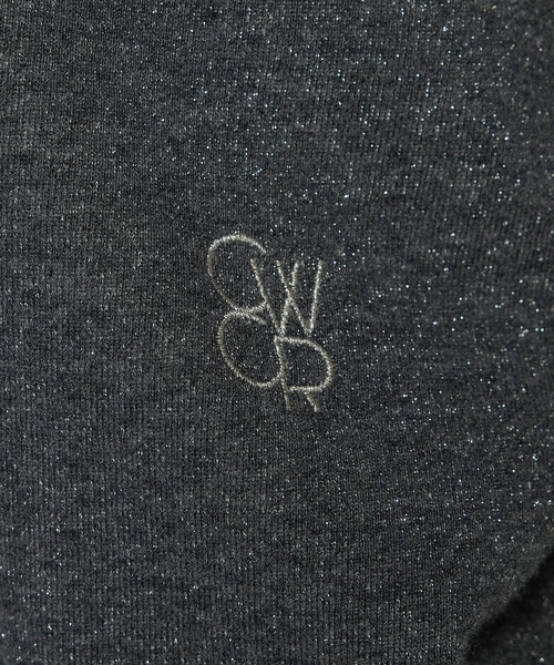 COMME CA Wardrobe(コムサワードローブ)の「裏双糸ラメ裏毛 プルオーバー(Tシャツ/カットソー・レディース・チャコール/ライトグレー・FREE)」の18枚目の写真