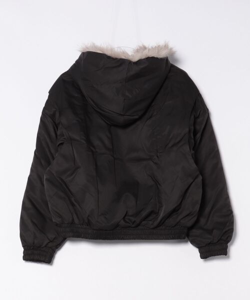 VIBGYOR(ヴィブジョー)の「【LAMPOON】フェイクファーフードブルゾン(ブルゾン・レディース・グレー/ブラック・X-LARGE/LARGE/MEDIUM/SMALL)」の22枚目の写真