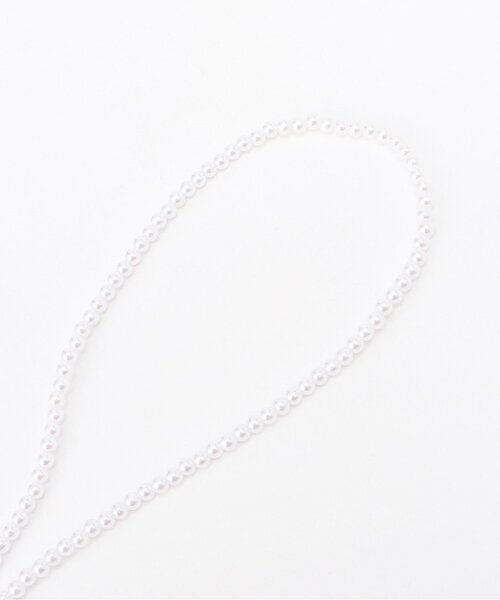 petit main（プティマイン）の「ハートパールポシェット（ショルダーバッグ・キッズ・オフホワイト・F）」の3枚目の写真