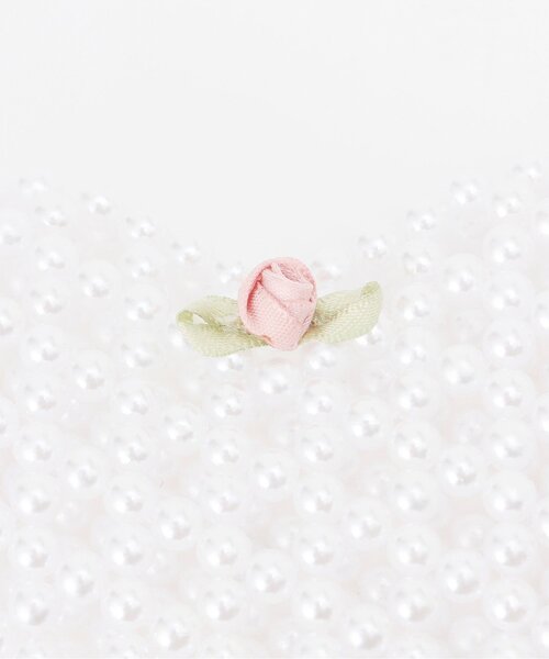 petit main（プティマイン）の「ハートパールポシェット（ショルダーバッグ・キッズ・オフホワイト・F）」の4枚目の写真