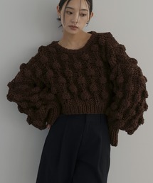 hellam（へラム）の「ポップコーンハンドニット（ニット/セーター）」