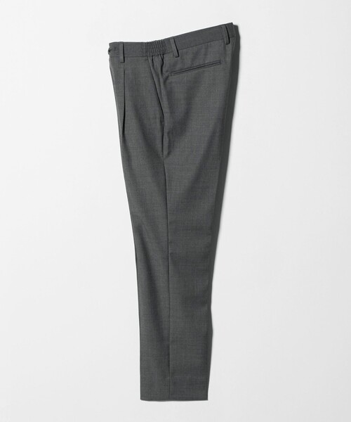 UNITED ARROWS（ユナイテッドアローズ）の「スリムテーパード サイドシャーリング 1プリーツ スラックス ストレッチ 防しわ（スラックス・メンズ・グレー系/ブラウン系/ネイビー・52/46/44/48/50）」の9枚目の写真