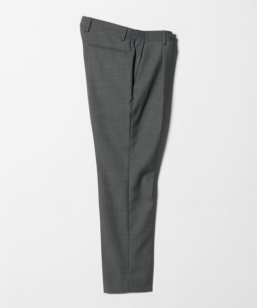 UNITED ARROWS（ユナイテッドアローズ）の「スリムテーパード サイドシャーリング 1プリーツ スラックス ストレッチ 防しわ（スラックス・メンズ・グレー系/ブラウン系/ネイビー・52/46/44/48/50）」の10枚目の写真