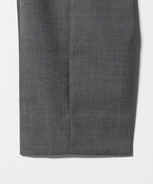 UNITED ARROWS（ユナイテッドアローズ）の「スリムテーパード サイドシャーリング 1プリーツ スラックス ストレッチ 防しわ（スラックス・メンズ・グレー系/ブラウン系/ネイビー・52/46/44/48/50）」の15枚目の写真