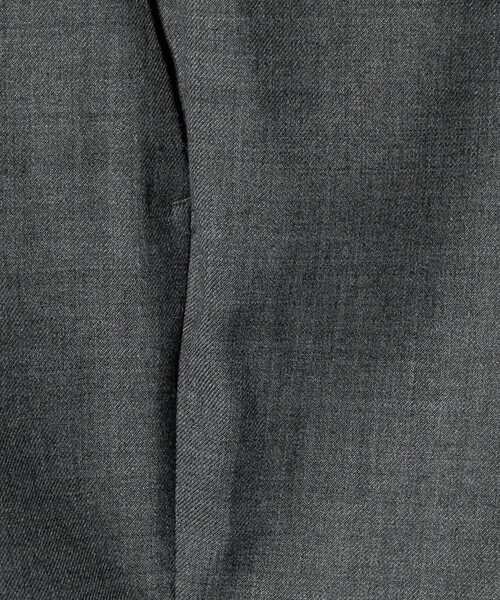 UNITED ARROWS（ユナイテッドアローズ）の「スリムテーパード サイドシャーリング 1プリーツ スラックス ストレッチ 防しわ（スラックス・メンズ・グレー系/ブラウン系/ネイビー・52/46/44/48/50）」の16枚目の写真