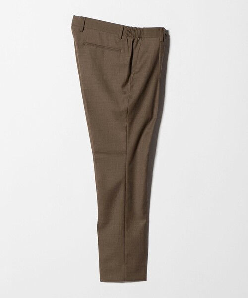 UNITED ARROWS（ユナイテッドアローズ）の「スリムテーパード サイドシャーリング 1プリーツ スラックス ストレッチ 防しわ（スラックス・メンズ・グレー系/ブラウン系/ネイビー・52/46/44/48/50）」の18枚目の写真