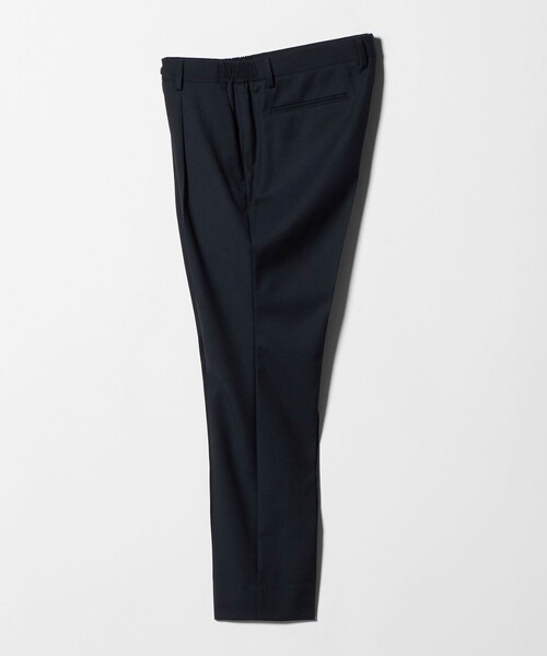 UNITED ARROWS（ユナイテッドアローズ）の「スリムテーパード サイドシャーリング 1プリーツ スラックス ストレッチ 防しわ（スラックス・メンズ・グレー系/ブラウン系/ネイビー・52/46/44/48/50）」の22枚目の写真