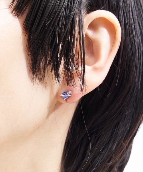 gargle(ガーグル)の「gargle ガーグル:宇宙シリーズ ジュエル宇宙 ピアス(ピアス(両耳用)・レディース・ゴールド/シルバー・FREE)」の6枚目の写真