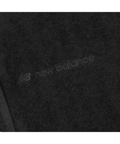 NEW BALANCE（ニューバランス）の「フリースカーディガン（カーディガン/ボレロ・レディース・ブラック/セージグリーン/ネイビー・SMALL/MEDIUM/LARGE/X-LARGE）」の4枚目の写真