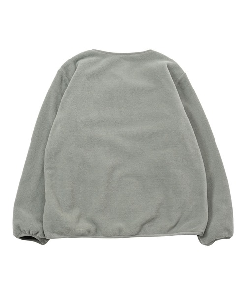 NEW BALANCE（ニューバランス）の「フリースカーディガン（カーディガン/ボレロ・レディース・ブラック/セージグリーン/ネイビー・SMALL/MEDIUM/LARGE/X-LARGE）」の9枚目の写真