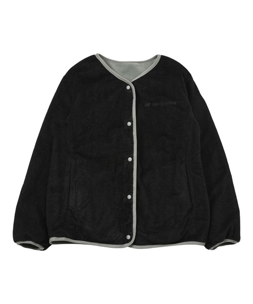 NEW BALANCE（ニューバランス）の「フリースカーディガン（カーディガン/ボレロ・レディース・ブラック/セージグリーン/ネイビー・SMALL/MEDIUM/LARGE/X-LARGE）」の10枚目の写真