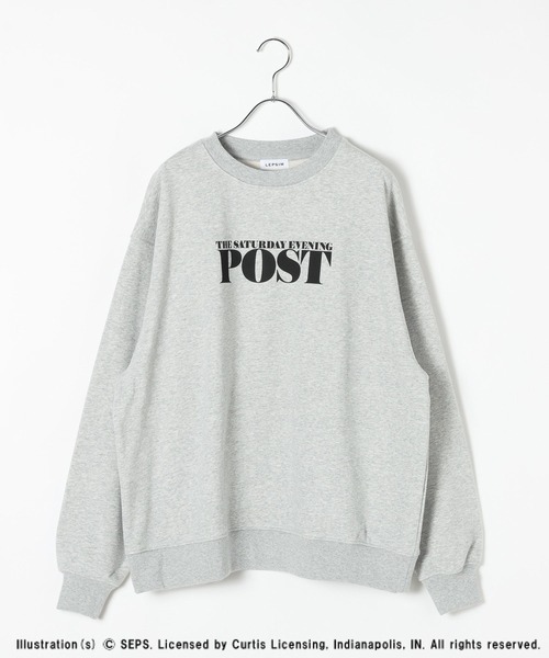 LEPSIM（レプシィム）の「【The Saturday Evening Post】アソートスウェット　603817（スウェット・レディース・ネイビー/ブラウン/グレー/オフホワイト/チャコールグレー/レッド・FREE）」の7枚目の写真
