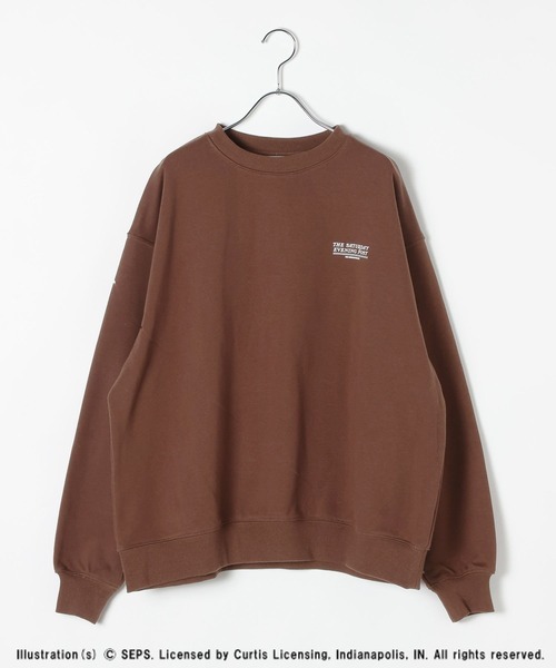 LEPSIM（レプシィム）の「【The Saturday Evening Post】アソートスウェット　603817（スウェット・レディース・ネイビー/ブラウン/グレー/オフホワイト/チャコールグレー/レッド・FREE）」の8枚目の写真