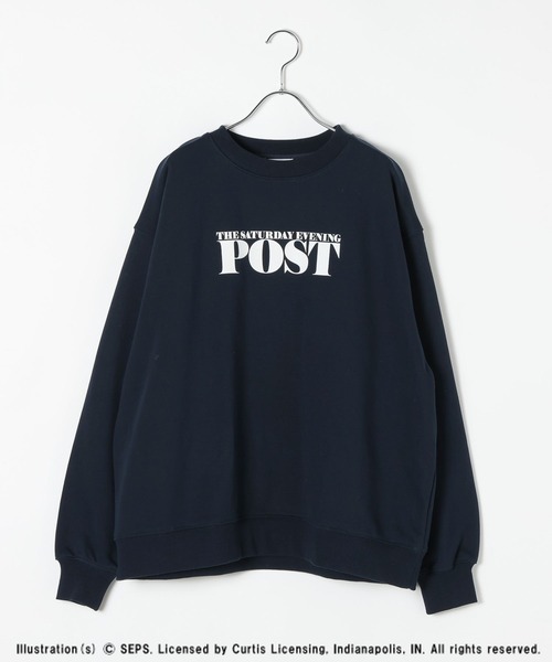 LEPSIM（レプシィム）の「【The Saturday Evening Post】アソートスウェット　603817（スウェット・レディース・ネイビー/ブラウン/グレー/オフホワイト/チャコールグレー/レッド・FREE）」の9枚目の写真