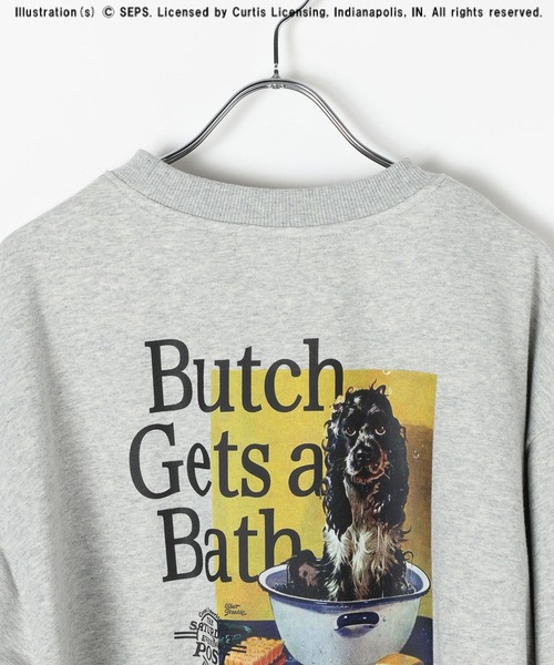 LEPSIM（レプシィム）の「【The Saturday Evening Post】アソートスウェット　603817（スウェット・レディース・ネイビー/ブラウン/グレー/オフホワイト/チャコールグレー/レッド・FREE）」の14枚目の写真