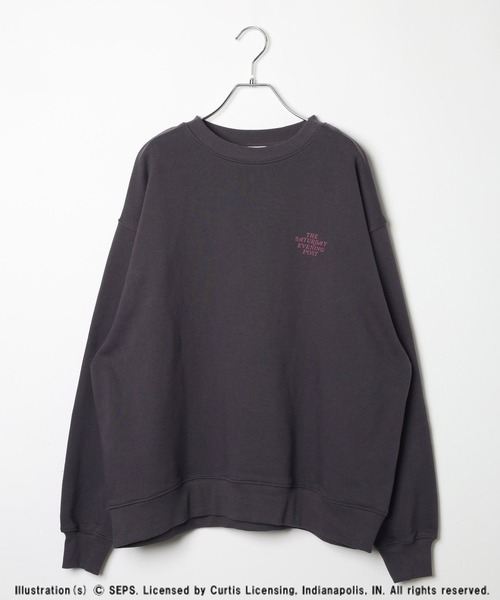 LEPSIM（レプシィム）の「【The Saturday Evening Post】アソートスウェット　603817（スウェット・レディース・ネイビー/ブラウン/グレー/オフホワイト/チャコールグレー/レッド・FREE）」の22枚目の写真