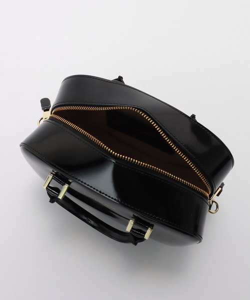 CHRISTIAN VILLA（クリスチャンヴィラ）の「CHRISTIAN VILLA /クリスチャン ヴィラ ガラスレザーバッグ（ショルダーバッグ・レディース・ブラック・FREE）」の12枚目の写真