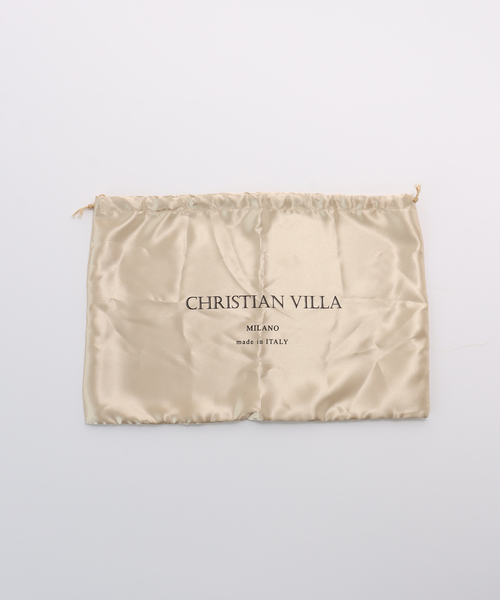 CHRISTIAN VILLA（クリスチャンヴィラ）の「CHRISTIAN VILLA /クリスチャン ヴィラ ガラスレザーバッグ（ショルダーバッグ・レディース・ブラック・FREE）」の15枚目の写真