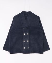 ketty（ケティ）の「フェレットタッチWニットジャケット≪手洗い可能≫（ノーカラージャケット）」